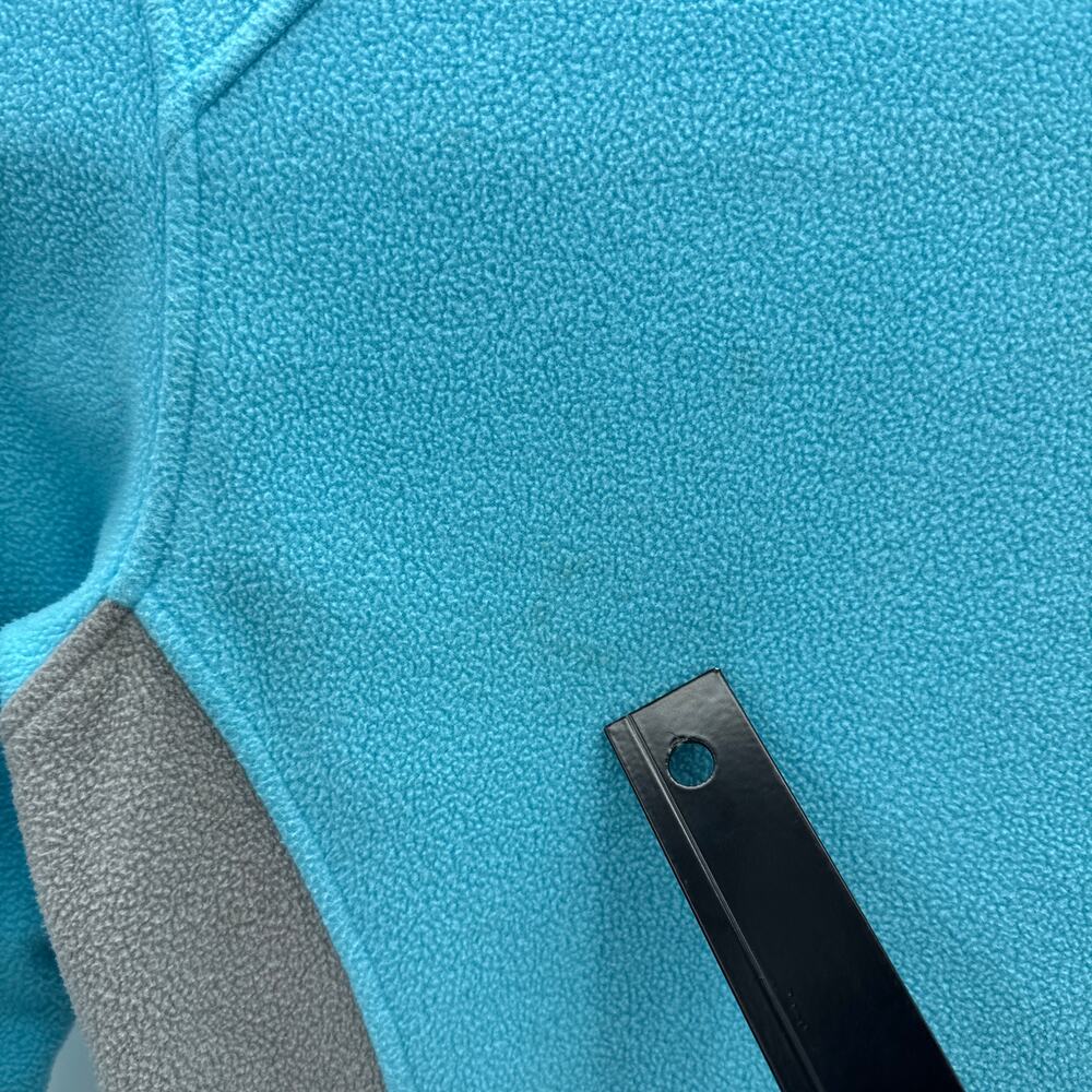 The North Face Fleece Jacket Women's Light Blue Gray Full Zip Outdoor Hiking - Picture 9 of 10